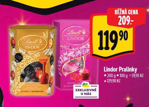 LINDOR PRALINKY