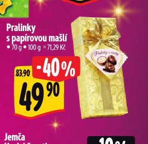 PRALINKY S PAPROVOU MAL