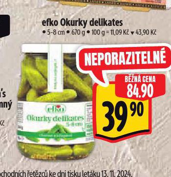 EFKO OKURKY DELIKATES