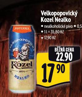 PIVO VELKOPOPOVICK KOZEL NEALKO