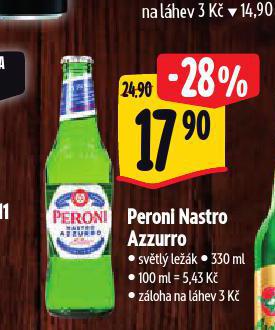 PIVO PERONI NASTRO AZZURRO