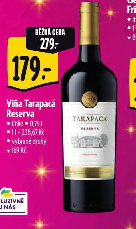 VIA TARAPAC RESERVA