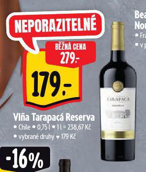 VINA TARAPAC RESERVA