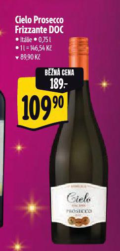 CIELO PROSECCO FRIZZANTE DOC