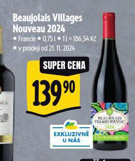 BEAUJOLAIS VILLAGES NOUVEAU