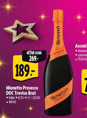 MIONETTO PROSECCO DOC TREVISO BRUT