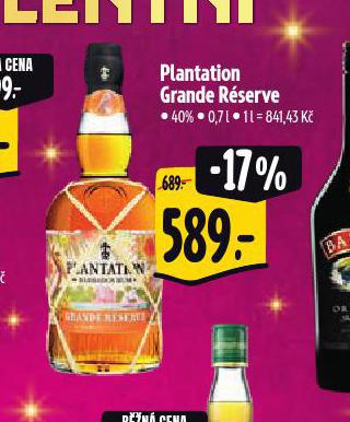 PLANTATION GRANDE RSERVE