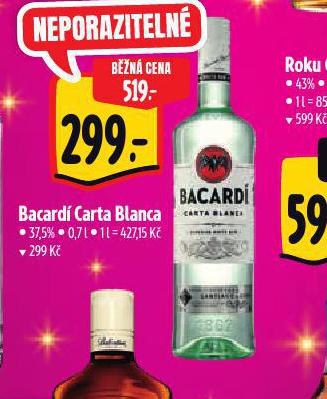 BACARDI CARTA BLANCA