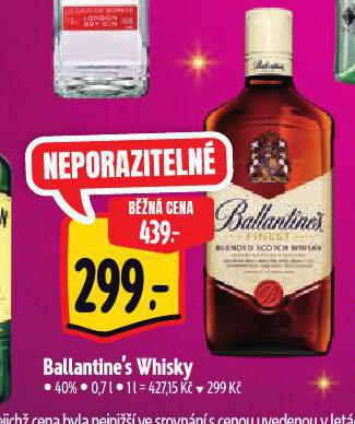 WHISKY BALLANTINES