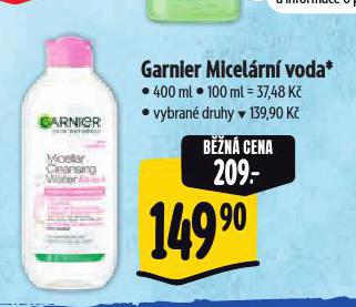 GARNIER MICELRN VODA