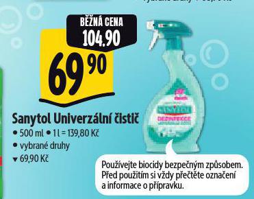 SANYTOL UNIVERZLN ISTI