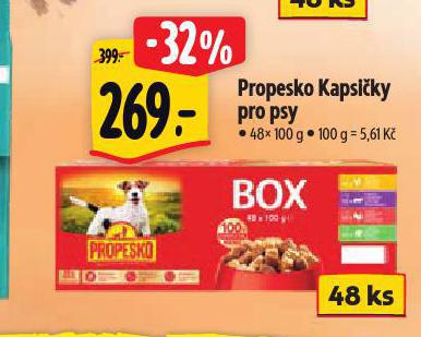 PROPESKO KAPSIKY PRO PSY