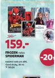 FROZEN, SPIDERMAN TOALETN VODA PRO DTI