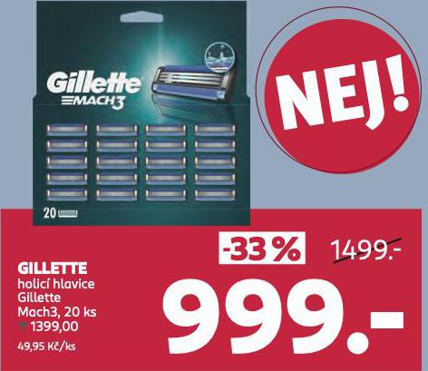 GILLETTE HOLIC HLAVICE