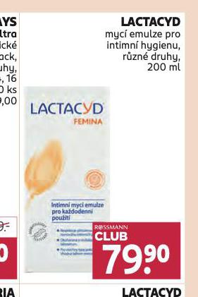 LACTACYD INTIMN MYC EMULZE