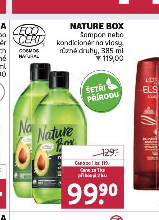 NATURE BOX AMPON, KONDICIONER