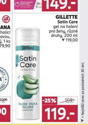 GILLETTE SATIN CARE GEL NA HOLEN