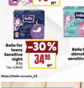 BELLA FOR TEENS SENSITIVE NIGHT