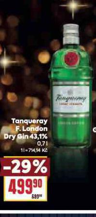 TANQUERAY F.LONDON DRY GIN