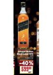 JOHNNIE WALKER BLACK LABEL 40%