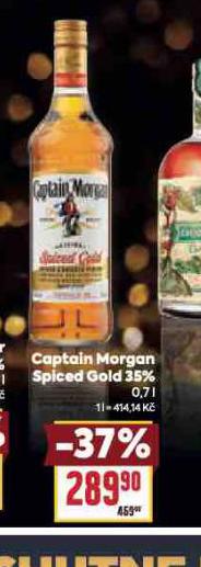 CAPTAIN MORGAN SPECED GOLD 35%