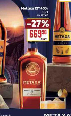 METAXA 12*