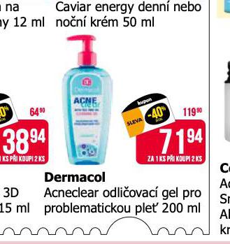 DERMACOL ODLIOVAC GEL