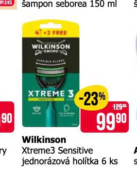 WILKINSON XTREME 3 SENSITIVE