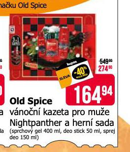 OLD SPICE VNON KAZETA