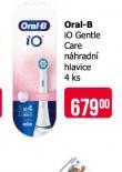 ORAL-B IO GENTLE CARE NHRADN HLAVICE