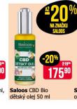 SALOOS CBD BIO DTSK OLEJ