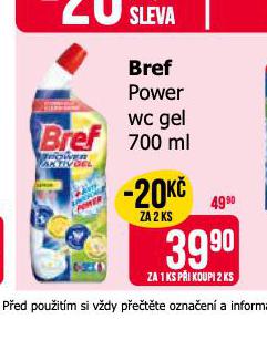 BREF POWER WC GEL