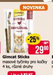 GIMCAT STICKS MASOV TYINKY PRO KOKY