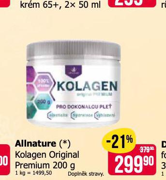 ALLNATURE KOLAGEN ORIGINAL PREMIUM