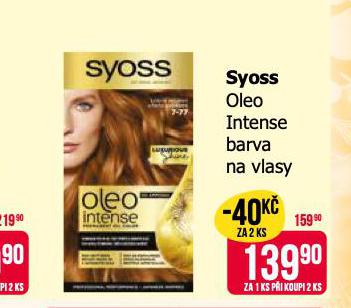 SYOSS OLEO INTENSE BARVA NA VLASY