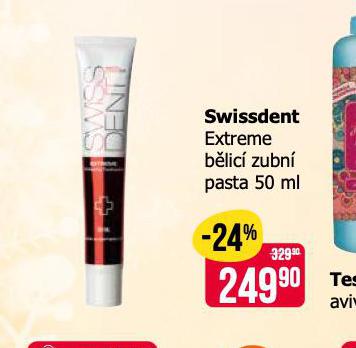 SWISSDENT EXTREME BLIC ZUBN PASTA