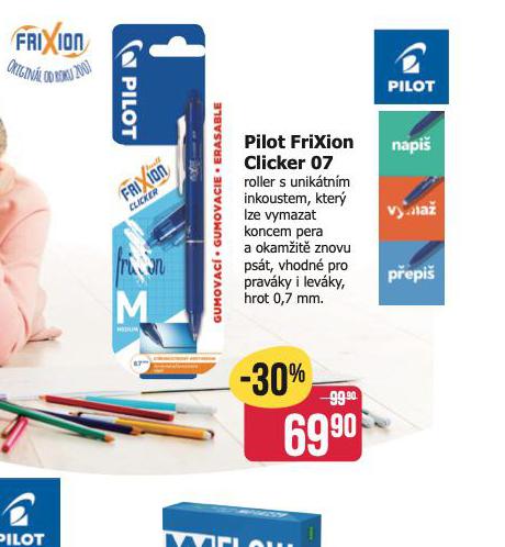 PILOT FRIXION CLICKER 07