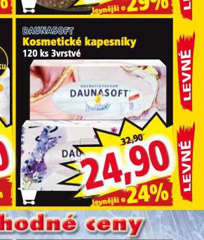 DAUNASOFT KOSMETICK KAPESNKY