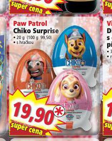 PAW PATROL CHIKO SURPRISE