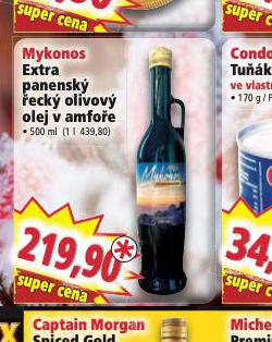 MYKONOS EXTRA PANENSK ECK OLIVOV OLEJ V AMFOE