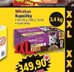 WHISKAS KAPSIKY PRO KOKY