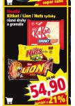 NESTL KITKAT / LION / NUTS TYINKY