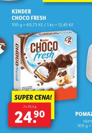 KINDER CHOCO FRESH