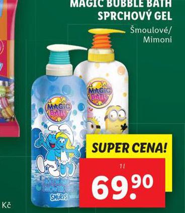 MAGIC BUBBLE BATH SPRCHOV GEL