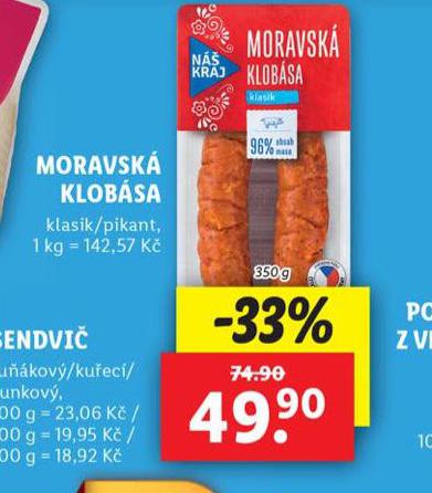 MORAVSK KLOBSA