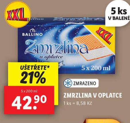 ZMRZLINA V OPLATCE