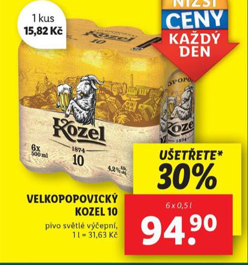 PIVO VELKOPOPOVICK KOZEL