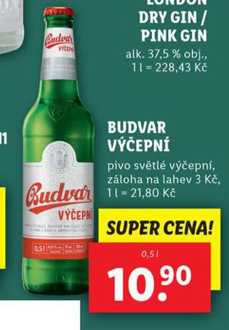 PIVO BUDVAR