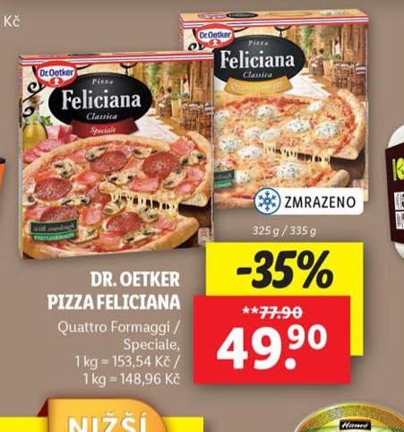 DR. OETKER PIZZA FELICIANA