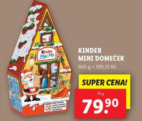 KINDER MINI DOMEEK